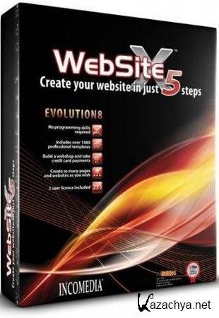 Incomedia WebSite X5 Professional 10.1.2.42 Final (2013) PC