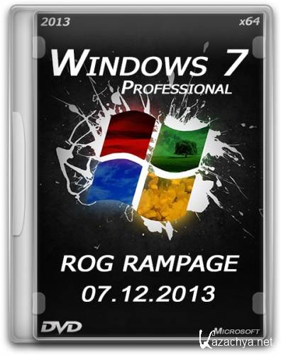 Windows 7 professional x64 Rog Rampage E3 (ENG/2013)