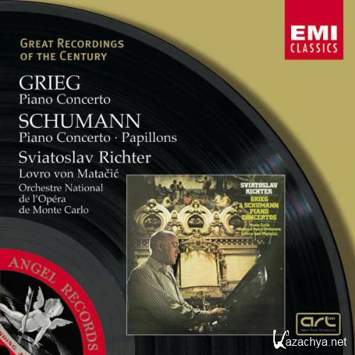 ,  / Grieg, Schumann - Piano Concertos, Papillons [Richter, von Matacic - ONO de Monte Carlo] (2003) FLAC