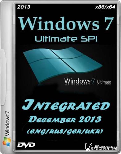 Windows 7 Ultimate SP1 x86/x64 Integrated December 2013 By coljackal (ENG/RUS/GER/UKR)