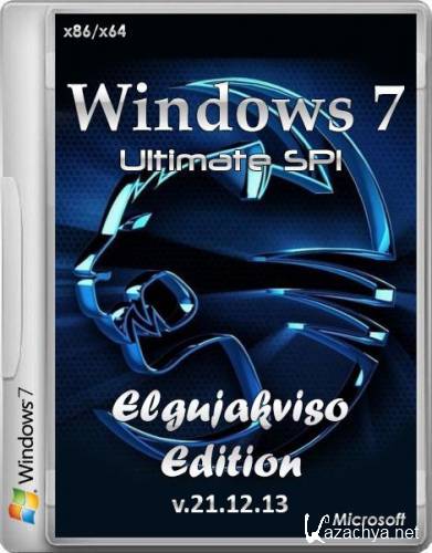 Windows 7 Ultimate SP1 Elgujakviso Edition v.21.12.13 (x86/x64)