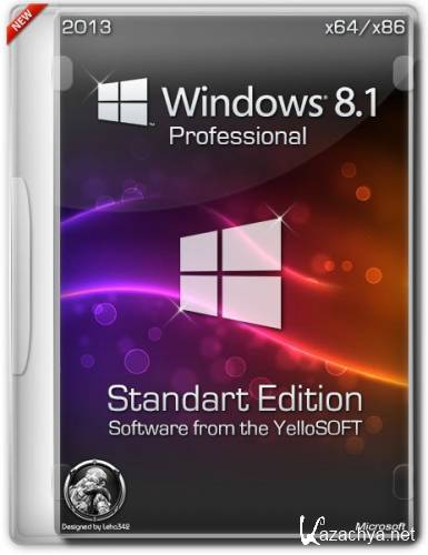 Windows 8.1 x86/x64 PRO Standart Edition by YelloSOFT (2013/RUS)