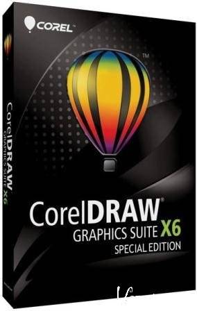 CorelDRAW Graphics Suite X6 v.16.4.0.1280 SP4 Special Edition x32+x64 (2013/Rus)