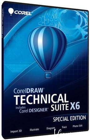 CorelDRAW Technical Suite X6 v.16.4.0.1280 SP4 Special Edition (2013)