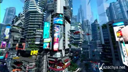 Futuristic City 3D Screensaver 1.1.14 build 4 Final