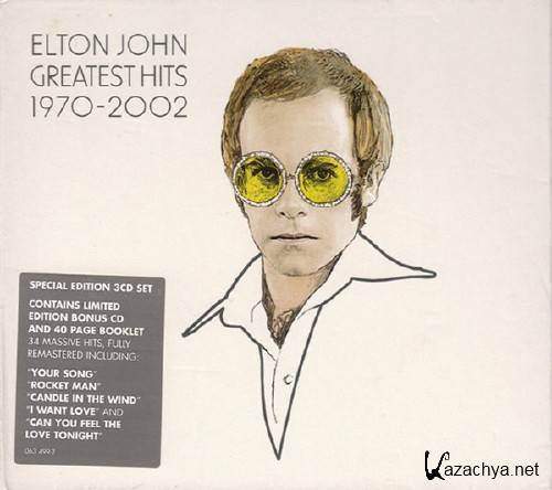 Elton John - Greatest Hits 1970-2002 (3CD) FLAC