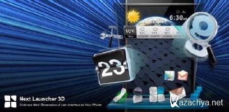 Next Launcher 3D 1.50 Full + Themes Pack (2013/Android)