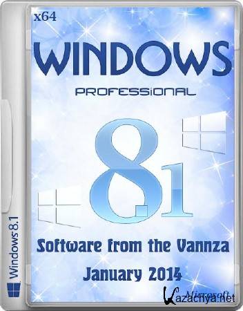 Windows 8.1 Pro January Software from the Vannza (x64/RUS/2014)