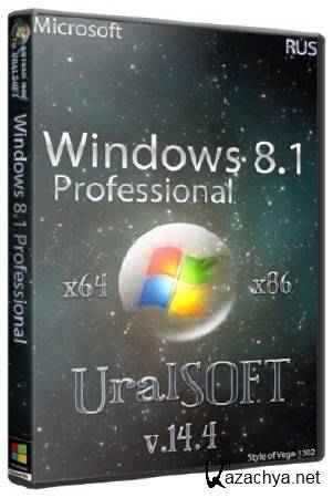 Windows 8.1 x86/x64 Pro UralSOFT v.14.4 (RUS/2014)