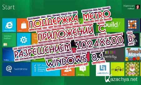  Metro    1024x600  Windows 8.1 (2013) 