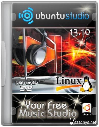 Ubuntu Studio 13.10 [i386 + amd64] (2013) 2xDVD