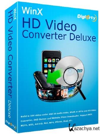 WinX HD Video Converter Deluxe 5.0.3.181 Build 24.01.2014 + Rus