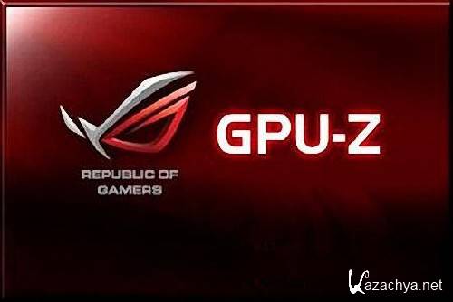 GPU-Z 0.7.6 + ASUS ROG Skin (2014)