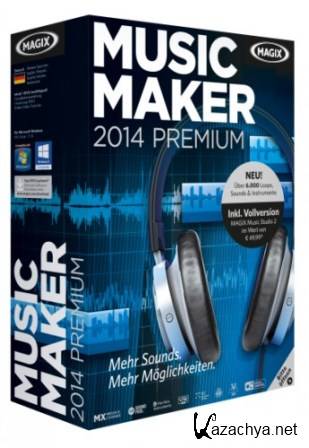 MAGIX Music Maker 2014 Premium v.20.0.3.45 x86 (2013/Eng)