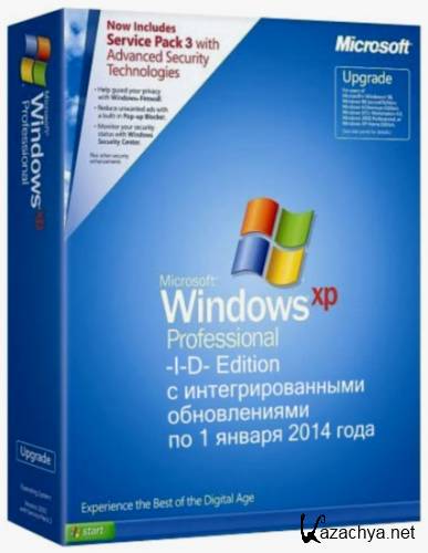 Windows XP Professional SP3 Russian VL (-I-D- Edition)    01.01.2014 + AHCI