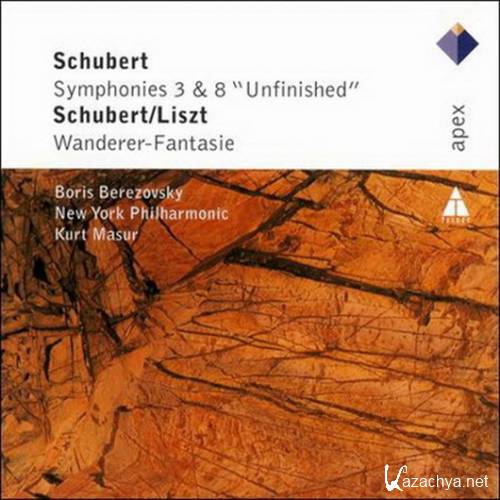  / Schubert - Symphonies nos. 3 & 8 "Unfinished", Wanderer-Fantasie (Liszt) (2007) FLAC