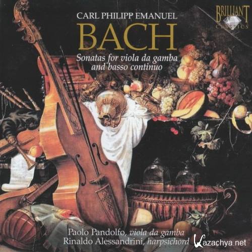 C.P.E. Bach - Sonatas For Viola Da Gamba And Basso Continuo (2007) FLAC