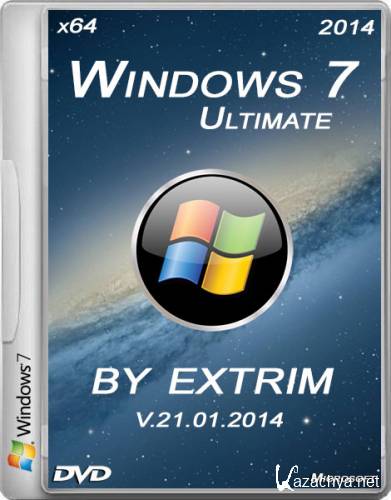 Windows 7 SP1 Ultimate x64 v.5 by extrim (2014/RUS)