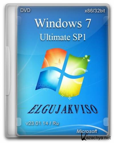 Windows 7 Ultimate SP1 Elgujakviso Edition v23.01.14 (x86/RUS)