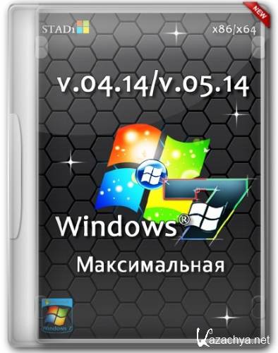 Windows 7 x86/x64  v.04.14/v.05.14 by STAD1 (RUS/2014)