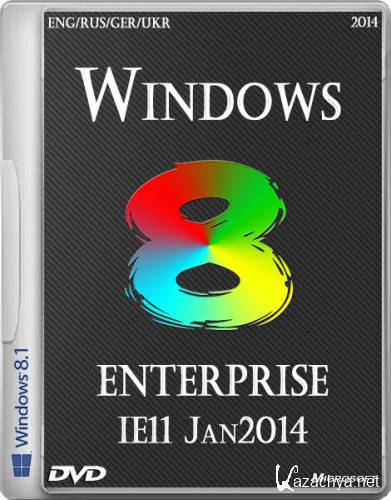 Windows 8.1 enterprise x64 IE11 Jan2014 (ENG/RUS/GER/UKR)