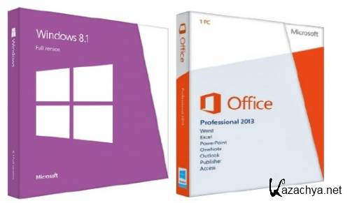 Windows 8.1 Pro with Media Center & Microsoft Office Pro Plus 2013 FINAL (x86/x64/2014/RUS/ENG)
