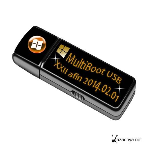 MultiBoot USB XXII afin (2014.02.01/RUS/ENG)