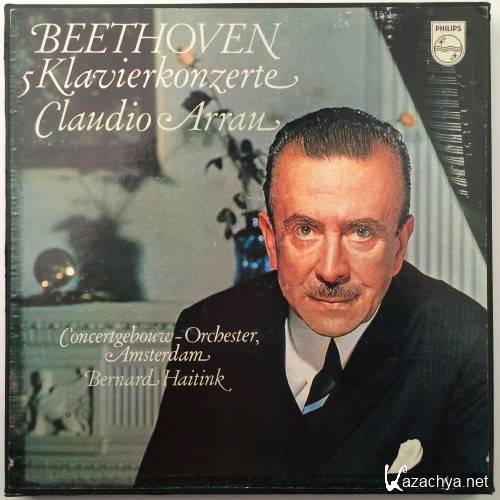 Claudio Arrau Haitink - Beethoven 5 Klavierkonzerte (1964) FLAC