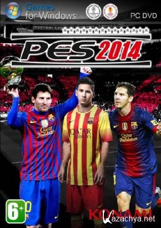 Pro Evolution Soccer 2014 (v1.6.0.0/2013/Multi8/ENG/RUS) Repack от z10yded