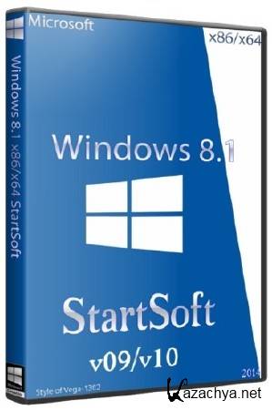 Windows 8.1 x86 x64 StartSoft v09/10 (RUS/2014)