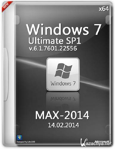Windows 7 Ultimate x64 SP1 v.6.1.7601.22556 MAX-2014