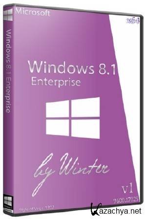 Windows 8.1 Enterprise x64 Update 9600.17025 by Winter (2014/RUS)