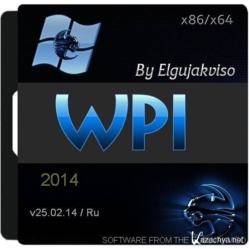 WPI BY Elgujakviso v.25.02.14 (x86/x64/RUS/2014)