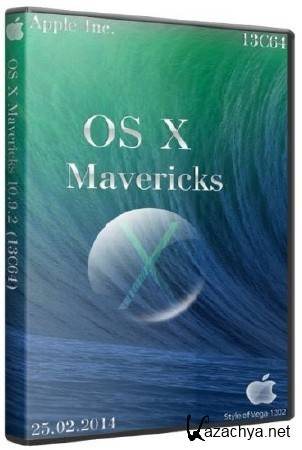 OS X Mavericks 10.9.2 (13C64/MULTI/RUS/2014)