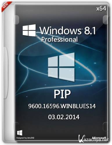 Windows 8.1 x64 Pro 9600.16596.WINBLUES14 PIP