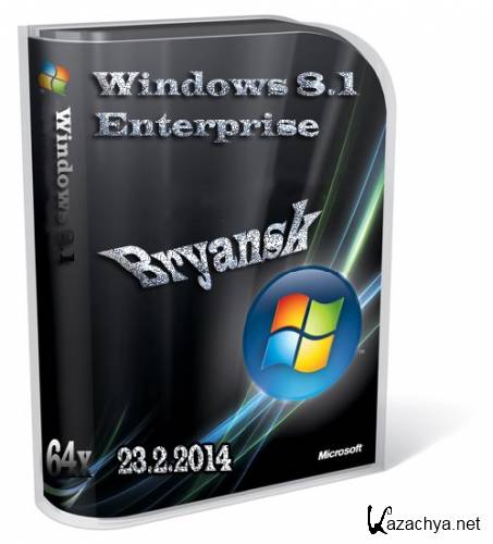 Windows 8.1 Enterprise by Bryansk 23.02.14 (x64/2014/RUS)