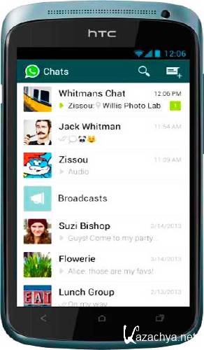 WhatsApp Messenger 2.11.187 Android -  SMS 