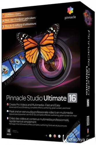   |  Pinnacle Studio 16 (2012-2014) [PCRec]