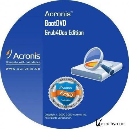 Acronis BootDVD 2014 Grub4Dos Edition v.17 13in1 (RUS/2014)