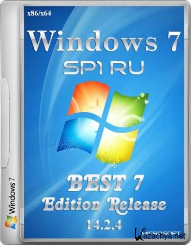 Windows 7 SP1 BEST 7 Edition Release v.14.2.4 (x86/x64/RUS/2014)