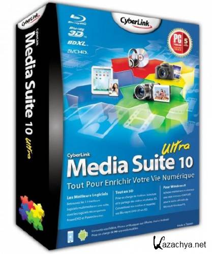 Cyberlink Media Suite 10 Ultra 10.00.152603 (2014/ENG)