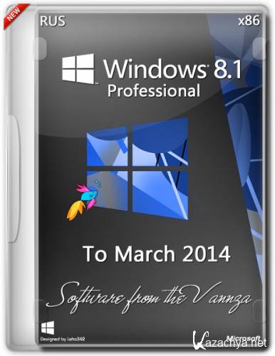 Windows 8.1 Professional x86 by Vannza to March (2014/RUS)
