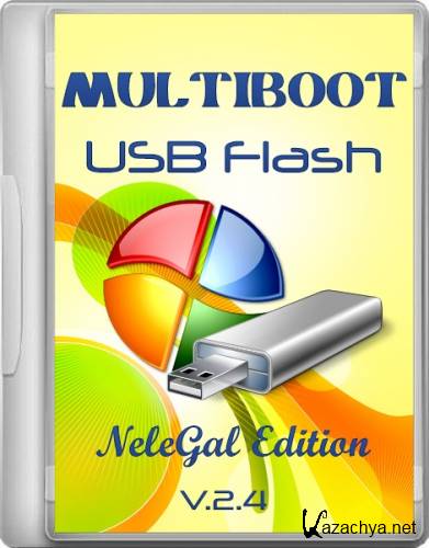 Multiboot USB Flash NeleGal Edition v.2.4 (Multi/RUS)