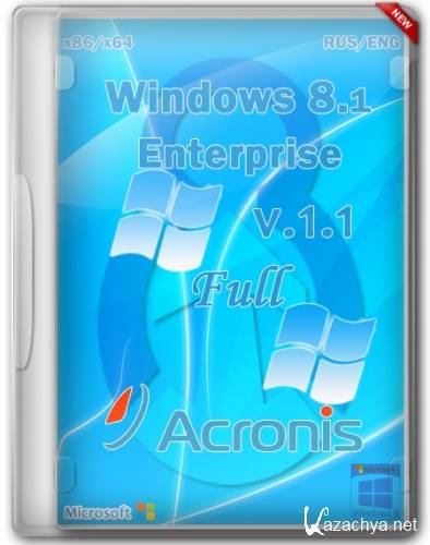Windows 8.1 Enterprise Acronis v1.1 x86/x64 Full (RUS/ENG/2014)