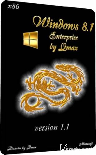 Windows 8.1 Enterprise v.1.1 by Qmax (x86/2014/RUS) 