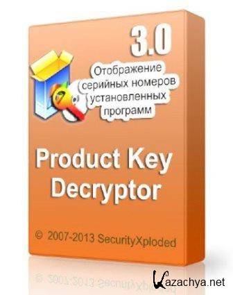 Product Key Decryptor v.3.0