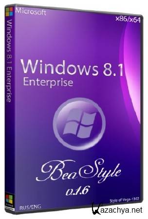 Windows 8.1 x86/x64 Enterprise BeaStyle 1.6 (2014/RUS/ENG)