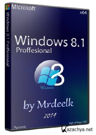 Windows 8.1 Professional x64 by Mrdeelk (2014/RUS)