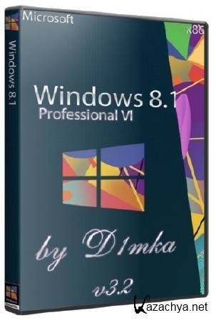 Windows 8.1 Professional Vl x86 by D1mka v3.2 (2014/RUS)