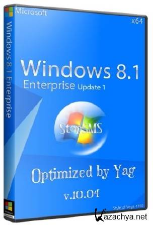 Windows 8.1 Enterprise Update 1 StopSMS DVD Optimized by Yagd v.10.04 (x64/2014/RUS)